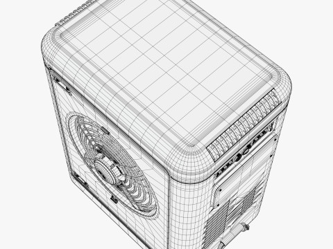Aire acondicionado portátil M1 Modelo 3D