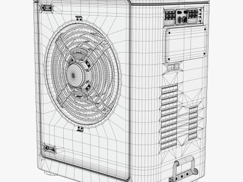 Aire acondicionado portátil M1 Modelo 3D