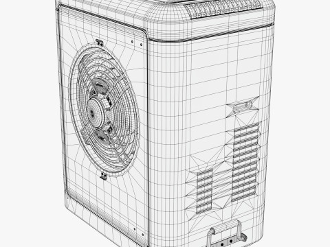 Aire acondicionado portátil M1 Modelo 3D