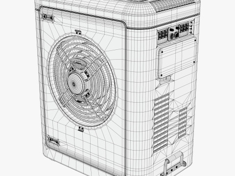 Aire acondicionado portátil M1 Modelo 3D