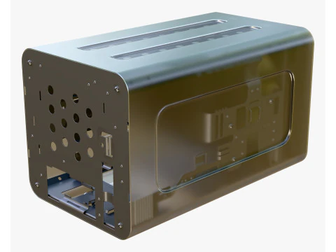 Mini-pc-behuizing M1 3D Model