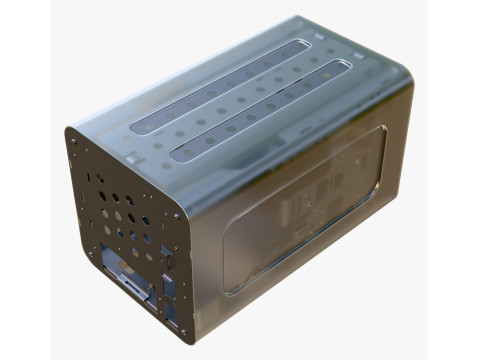 Mini obudowa komputera osobistego M1 Model 3D