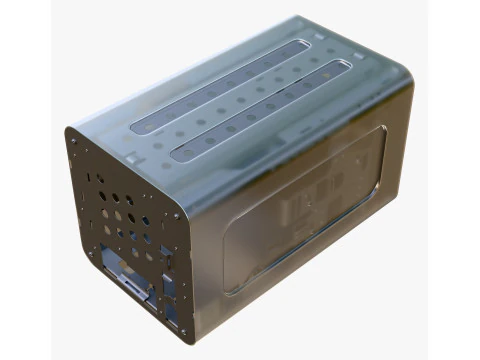 Mini-pc-behuizing M1 3D Model