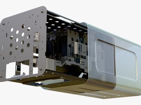 Mini obudowa komputera osobistego M1 Model 3D