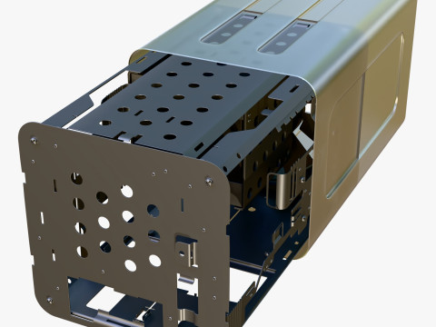 Mini obudowa komputera osobistego M1 Model 3D