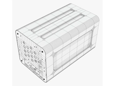 Mini-pc-behuizing M1 3D Model
