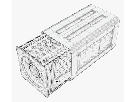 Mini obudowa komputera osobistego M1 Model 3D