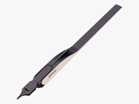 Caneta digital 4D conceitual M1 Modelo 3D