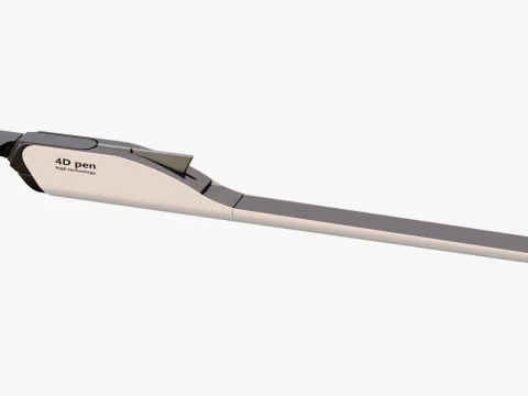 Conceptual 4D Digital Stylus M1 3D Model