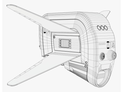 SF 監視ドローン 074 M1 3Dモデル
