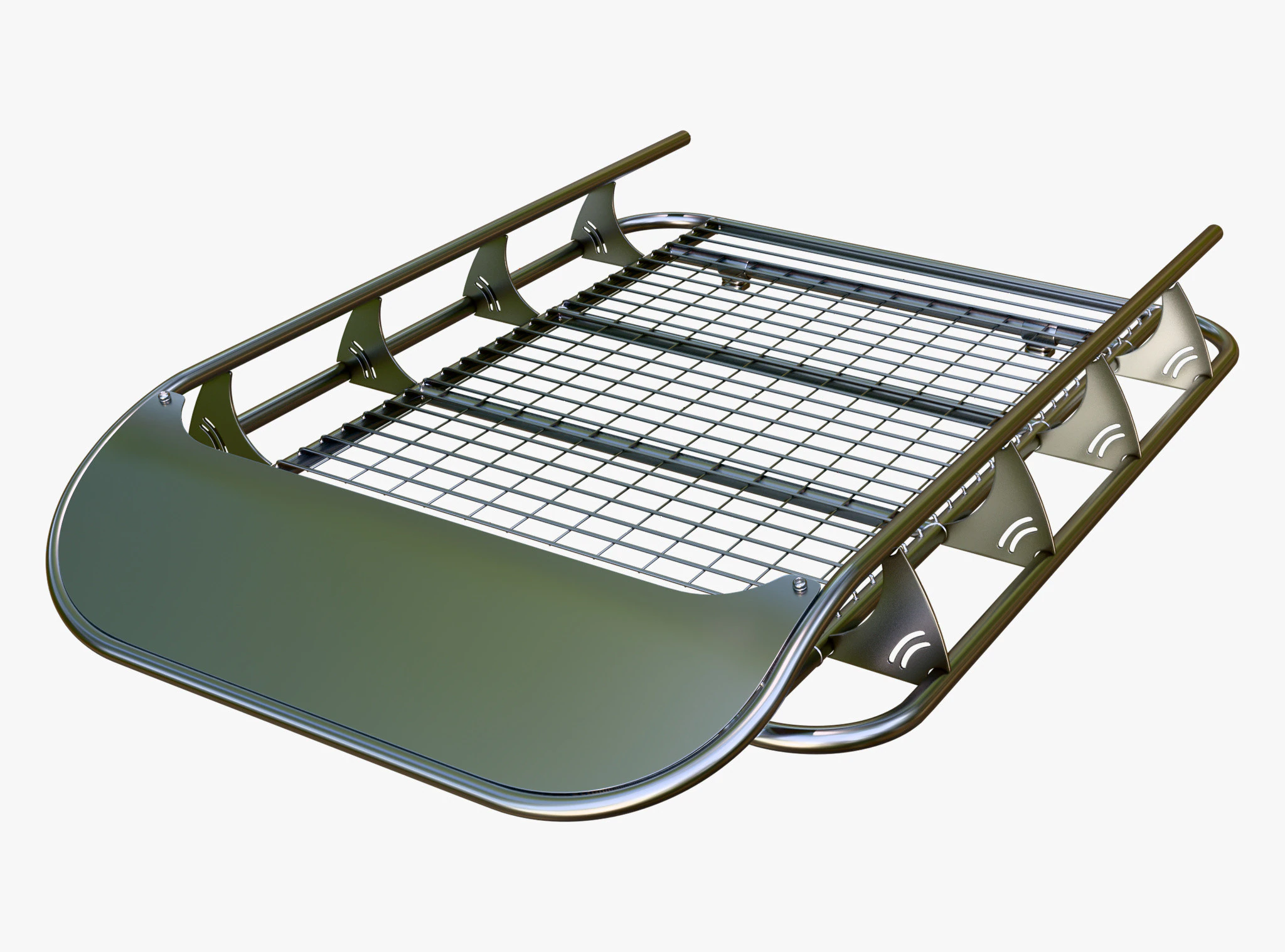 Universal Off-Road Roof Rack M2 3D Model .c4d .max .obj .3ds .fbx .stl .blend 