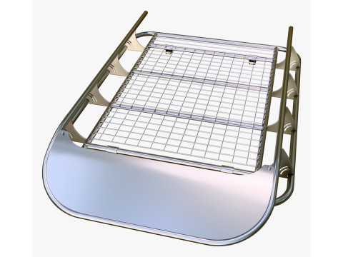 Portapacchi universale fuoristrada M2 Modello 3D