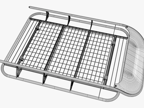 Universal Off-Road Roof Rack M2 3D Model