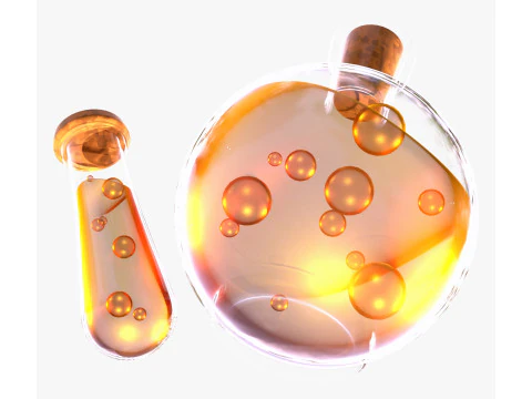 Frascos de alquimia M1 Modelo 3D