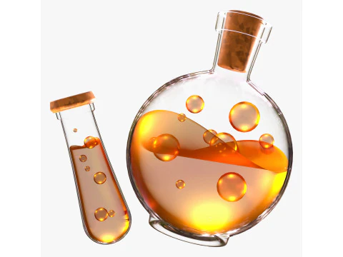 Frascos de alquimia M1 Modelo 3D