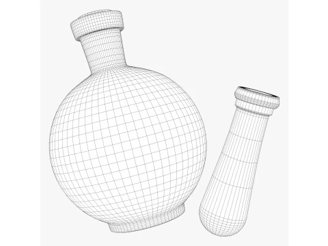 Frascos de alquimia M1 Modelo 3D