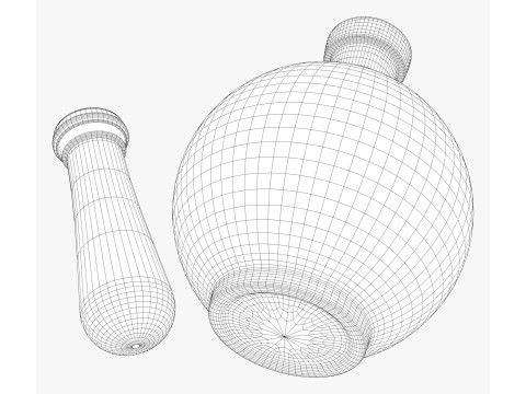 炼金瓶 M1 3D 模型