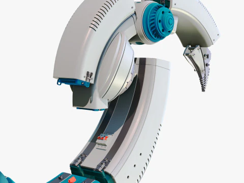 Manipolatore del braccio robotico medico SciFi M1 Modello 3D