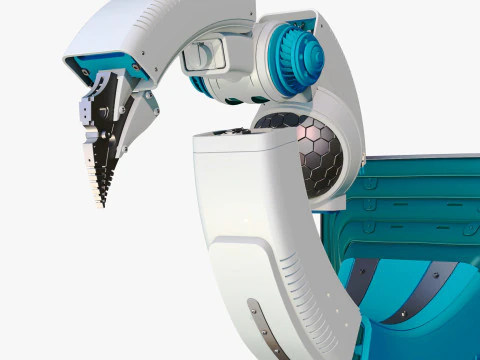 Manipolatore del braccio robotico medico SciFi M1 Modello 3D