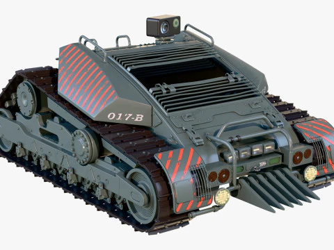 Sapper tattico militare 017B M1 Modello 3D