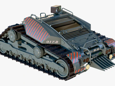 Sapper tattico militare 017B M1 Modello 3D