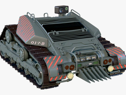 Sapper tattico militare 017B M1 Modello 3D