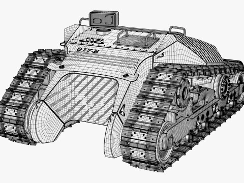 Sapper tattico militare 017B M1 Modello 3D