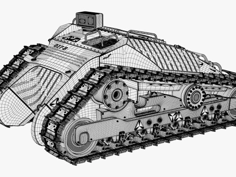 Sapper tattico militare 017B M1 Modello 3D