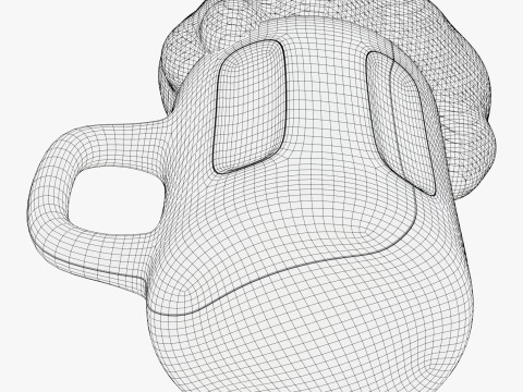 Stylized Beer Mug M1 3D Model