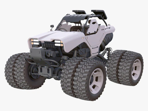 RC Monstertruck Speelgoed M1 3D Model
