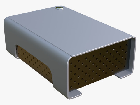 Bo&icirc;tier &eacute;lectronique M1 Modèle 3D