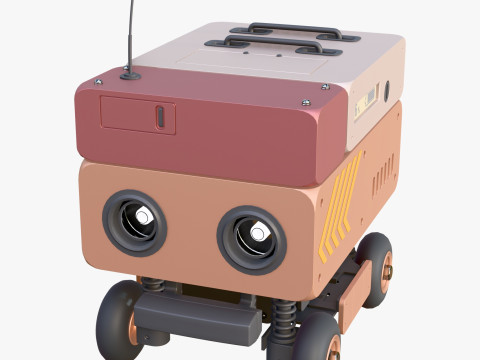 Rob&ocirc; de entrega aut&ocirc;nomo M1 Modelo 3D