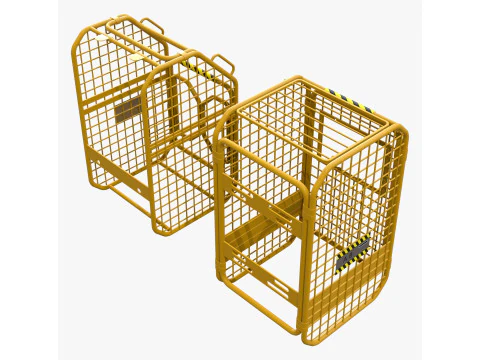 Kandang Pengaman Industri M1 Model 3D