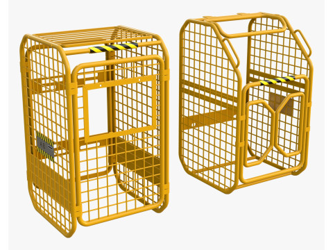 Промисловий каркас безпеки M1 3D Модель