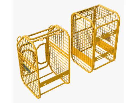 Kandang Pengaman Industri M1 Model 3D