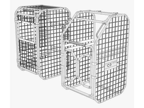 Промисловий каркас безпеки M1 3D Модель