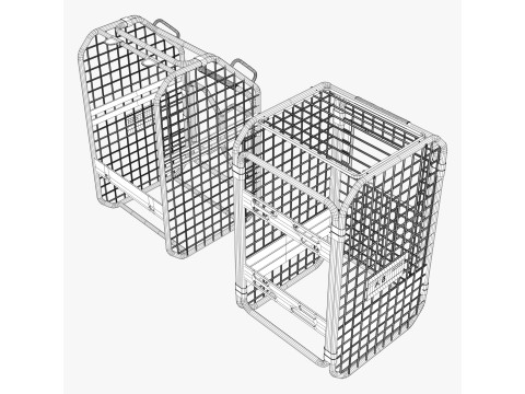 Промисловий каркас безпеки M1 3D Модель