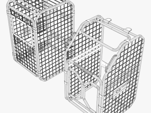 Kandang Pengaman Industri M1 Model 3D