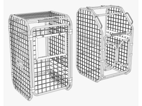 Промисловий каркас безпеки M1 3D Модель