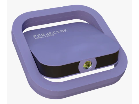 Mini proyector port&aacute;til M1 Modelo 3D