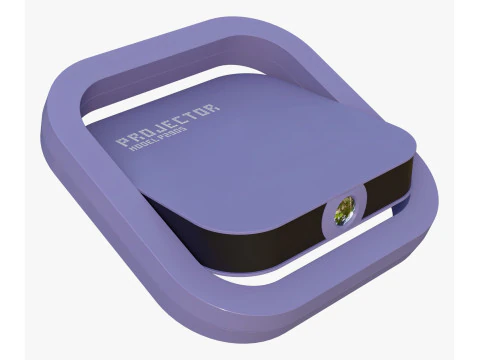 Mini proyector port&aacute;til M1 Modelo 3D