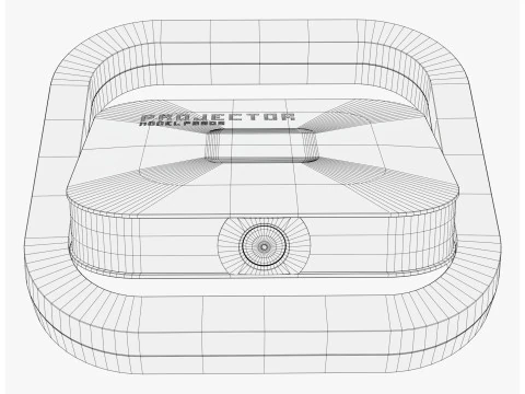 Mini proyector port&aacute;til M1 Modelo 3D