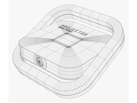 Mini proyector port&aacute;til M1 Modelo 3D