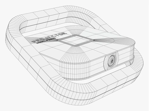 Mini proyector port&aacute;til M1 Modelo 3D