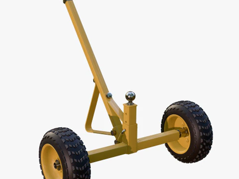 Heavy Duty Trailer Dolly Mover M1 3D Model