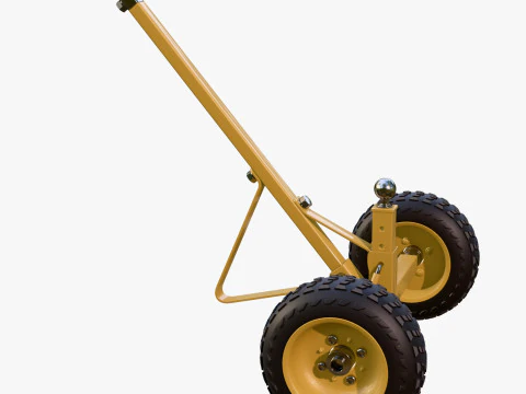 Heavy Duty Trailer Dolly Mover M1 3D Model