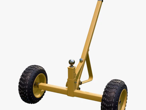 Heavy Duty Trailer Dolly Mover M1 3D Model