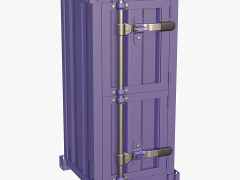 Loft Container Safe M1 3D Model