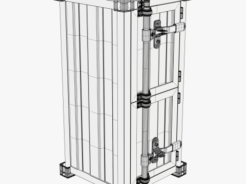 Loft Container Safe M1 3D Model