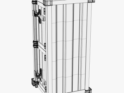 Loft Container Safe M1 3D Model